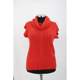 BLUHMOD KÖTÖTT RÖVID UJJÚ PULÓVER XL