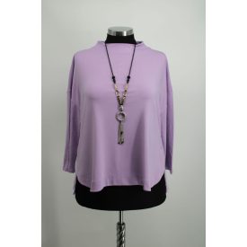 MADELEINE OLDALT FELVÁGOTT FPULÓVER XXL