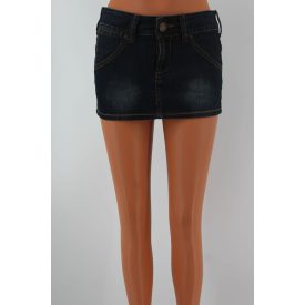 MDA DENIM MINI FARMERSZOKNYA S