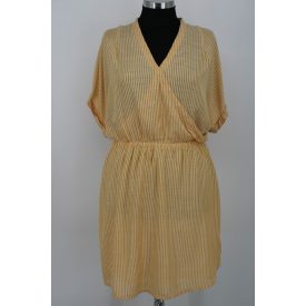 H&M CSÍKOS GUMIS DEREKÚ RUHA 46