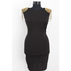 BEST EMILE HÁTUL CIPZÁROS, SZEGECSES RUHA S