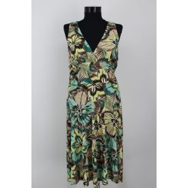 H&M NYAKBA MEGKÖTŐS MINTÁS RUHA 40