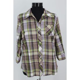 C&A HÁROMNEGYEDES UJJÚ KOCKÁS ING 40