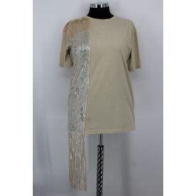 ZARA FLITTERES FELSŐ L