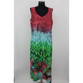 EGATEX MINTÁS UJJATLAN RUHA M