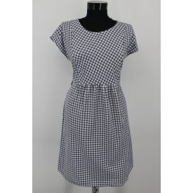 ESMARA KOCKÁS RÖVID UJJÚ RUHA 38