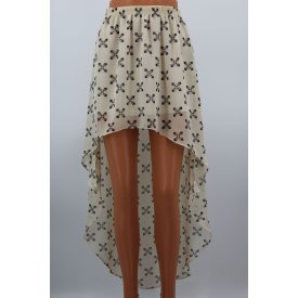 H&M HÁTRAFELÉ HOSSZABBODÓ SZOKNYA 36