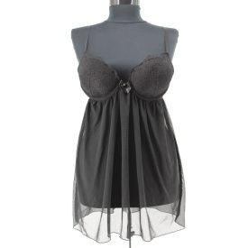 H&M HÁTUL KAPCSOS ÁTTETSZŐ, HÁLÓRUHA 38