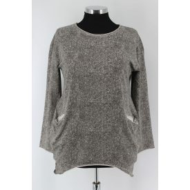 FLITTERES ZSEBŰ TUNIKA XL