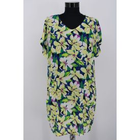 KIMI E CO. VIRÁGMINTÁS, ZSEBES, LENGE TUNIKA M