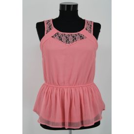 VERO MODA FELÜL CSIPKÉS FELSŐ S