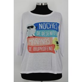 MINTÁS, FELIRATOS FELSŐ XXL