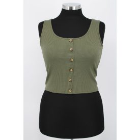 VERO MODA BORDÁZOTT FELSŐ DÍSZGOMBOKKAL L