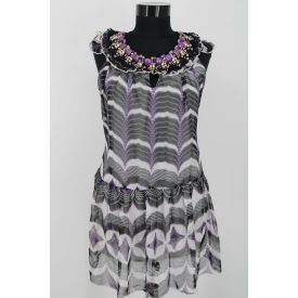 ALYSSA MINTÁS, GYÖNGYÖS NYAKÚ RUHA S/M