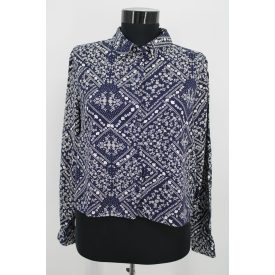 H&M VIRÁGMINTÁS BLÚZ 38