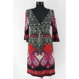 BLUE SEVEN OLDALT CIPZÁROS, 3/4 UJJÚ RUHA S