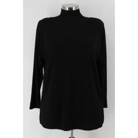 SMALL TALK BORDÁZOTT, FÉNYES ANYAGÚ FELSŐ XXL