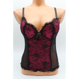 HÁTUL KAPCSOS PUSH UP FEHÉRNEMŰ FELSŐ 80B