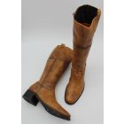 TAMARIS MAGASSZÁRÚ BŐR CSIZMA 38