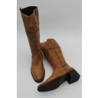 TAMARIS MAGASSZÁRÚ BŐR CSIZMA 38