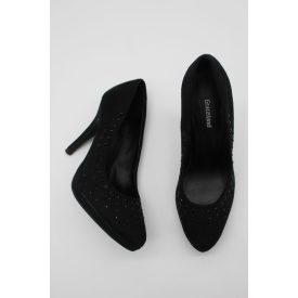 GRACELAND STRASSZOKKAL DÍSZÍTETT MAGASSARKÚ CIPŐ 36