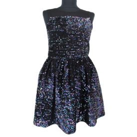 I LOVE GIRLS WEAR HÁTON CIPZÁROS, FLITTERES RUHA 158-164