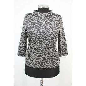 LEOPÁRDMINTÁS  3/4 UJJÚ FELSŐ M