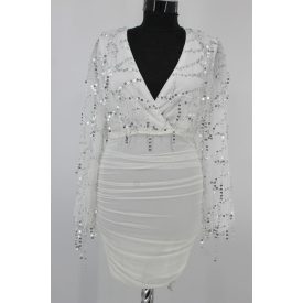 FLITTERES, HÁTON NYITOTT RUHA XS