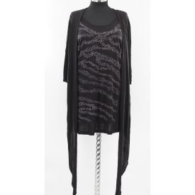 ULLA POPKEN 3/4 UJJÚ STRASSZOS FELSŐ XXL