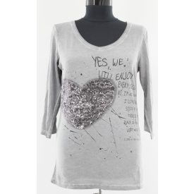 STREET ONE FLITTERES 3/4 UJJÚ FELSŐ M