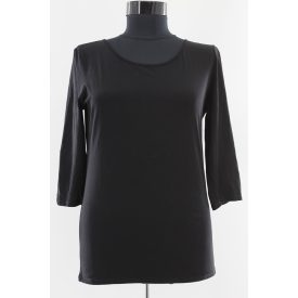 VÉKONY, KISSÉ ÁTTETSZŐ 3/4 UJJÚ FELSŐ M