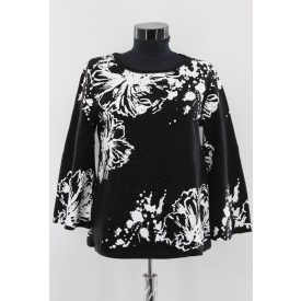 MONARI KÖTÖTT STRASSZOS 3/4-ES UJJÚ FELSŐ 38