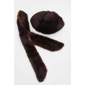 SZÖRME SAPKA ÉS SÁL 