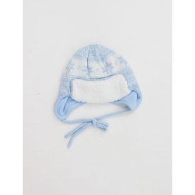 BÉBI BELÜL POLÁR KÖTÖTT SAPKA 3-6 HÓNAP