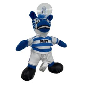 ÜVEGREE TAPASZTHATÓ KÉK ZEBRA PLÜSS