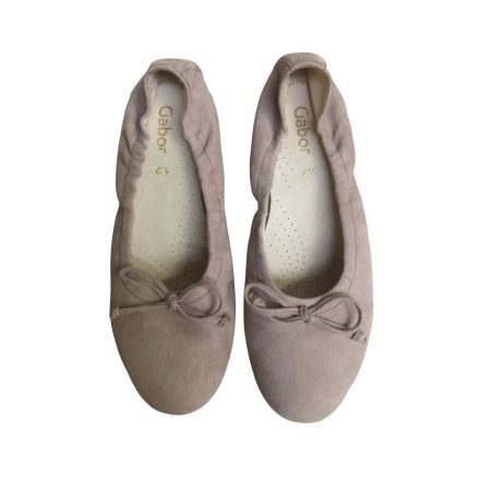 GABOR VELÚRBŐR BALERINA CIPŐ 40