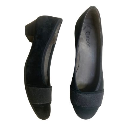 GABOR TÖRPESARKÚ VELÚRBŐR CIPŐ 37,5