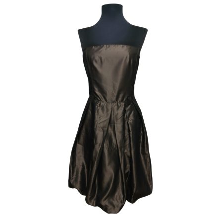 ZARA BASIC SZATÉN RUHA M