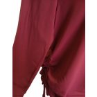 SHEIN OLDALT HÚZOTT BLÚZ M