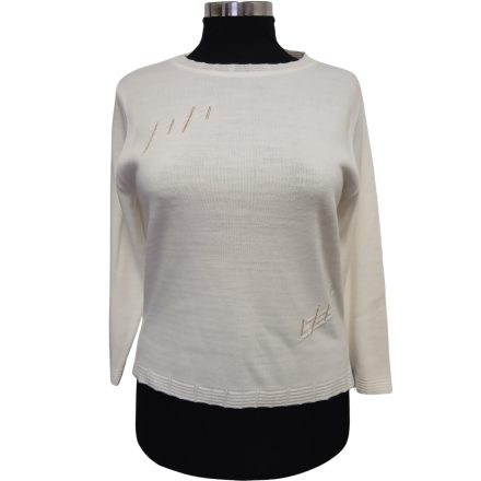 PULÓVER HÍMZÉSSEL XL