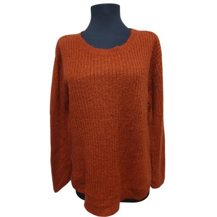 AMISU BŐ FAZONÚ KÖTÖTT PULÓVER XS