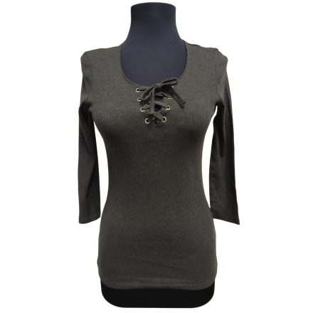 FB SISTER BORDÁZOTT 3/4 UJJÚ FELSŐ XS