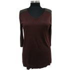 H&M 3/4 UJJÚ, FINOM KÖTÉSŰ FELSŐ L