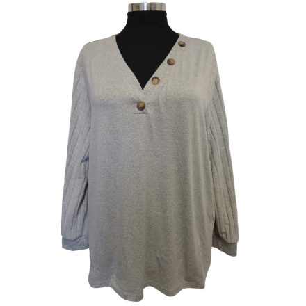 BORDÁZOTT UJJÚ FELSŐ XXXXL