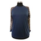 ÁTTETSZŐ UJJÚ FELSŐ XXL 