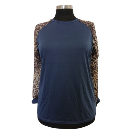 ÁTTETSZŐ UJJÚ FELSŐ XXL 