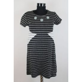 ZARA RÖVID UJJÚ RUHA M